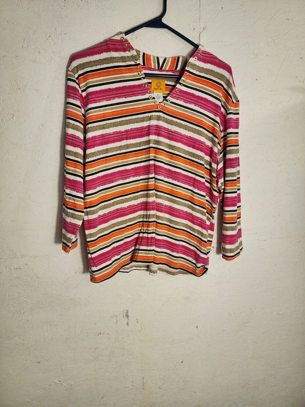 Ruby Rd Abstract Colorful Top XL